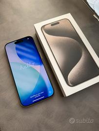 IPhone 15 Pro 256GB - Titanio naturale