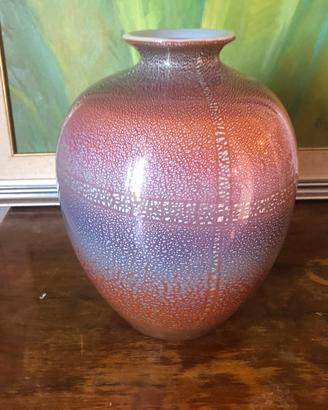 Vaso in vetro artistico