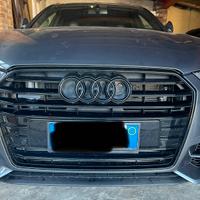 Mascherina / Griglia nera lucida per Audi A6 c7