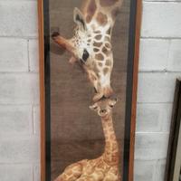 QUADRO STAMPA GIRAFFA