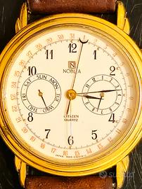 Citizen Noblia Triple Calendar Vintage 1988