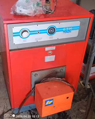 caldaia a gasolio usata pochissimo
