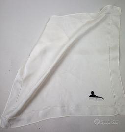 Fazzoletto di seta Chantal Thomass bianco