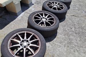 4 cerchi in lega r16 5fori per ford focus