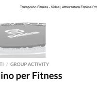Trampolino per fitness