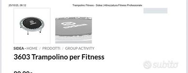 Trampolino per fitness