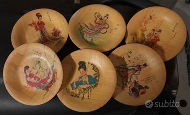 sottobicchieri bambù 