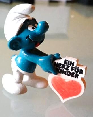 Schleich Puffo con Cuore 20125 vintage Puffi Smurf