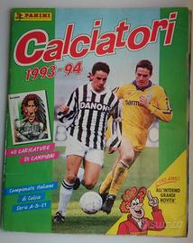 Album figurine calciatori anno 1993 1994