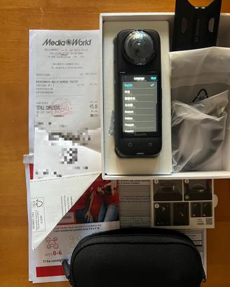 Insta360 X4 nuova, accessori originali, garanzia