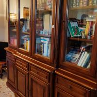 libreria in legno massello
