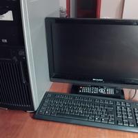 Pc workstation HP completo di tutto