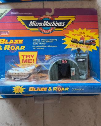 Micro Machines Blaze & Roar Battle tank #1