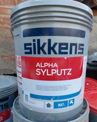 Intonaco Sikkens e Sigma