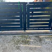 Cancello 2 ante e pedonale