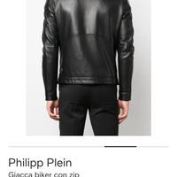 Giubbotto in pelle Philipp Plein