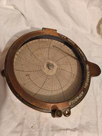 Barometro ottone americano fine ‘800 Peabody U.S.A