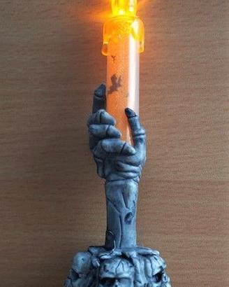 Halloween lampada NUOVA Luce Mano Scheletri Teschi