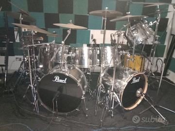 strumento musicale batteria doppia cassa