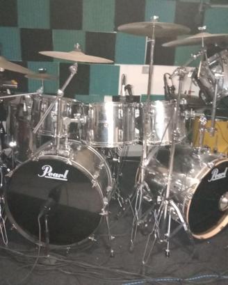 strumento musicale batteria doppia cassa