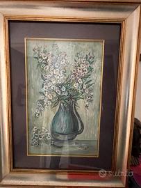 Quadro Vaso con fiori