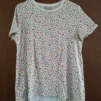 maglietta ZARA tshirt fiori donna