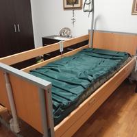 Letto elettrico con materasso ad aria