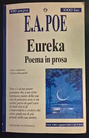 Libro "Eureka: Poema in prosa" di E.Allan Poe 1996