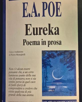 Libro "Eureka: Poema in prosa" di E.Allan Poe 1996