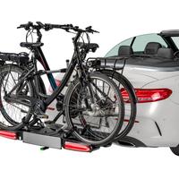Portabici MFT fanali a led richiudibile x E-bike