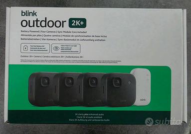 Blink autdoor 2K+,videocamere più videocitofono