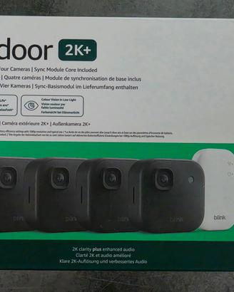 Blink autdoor 2K+,videocamere più videocitofono