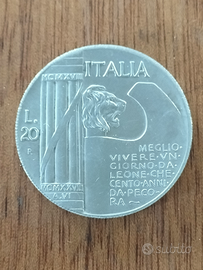 20 lire Mussolini