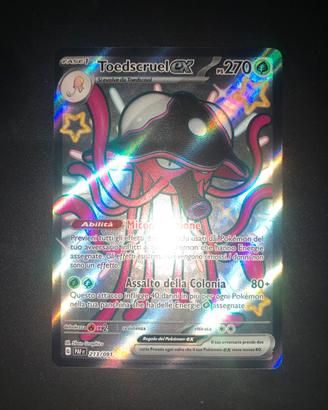 Lotto 4 carte pokemon full art shiny
