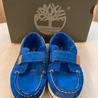 Mocassini Timberland bimbo Tg 34 blu originali