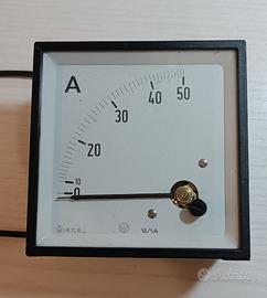 amperometro analogico 50/5A