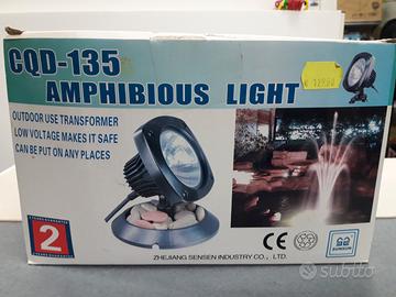 Faretto led laghetto giardino