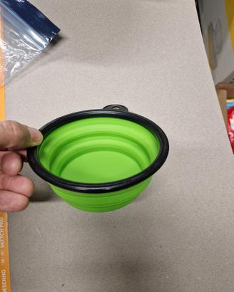 Ciotola pieghevole in silicone