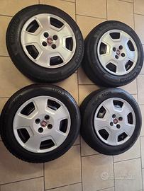 Cerchi e gomme estive fiat qubo  185/65/15