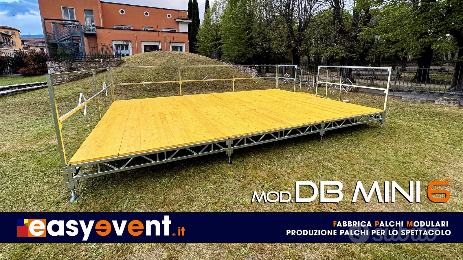 Palco Modulare DB Mini easyevent - H 30cm - Attrezzature di lavoro In  vendita a Perugia