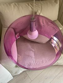 Lampadario Design Kartell Fly - fucsia