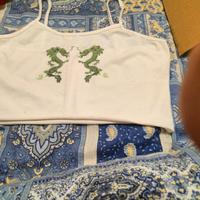 top con draghi bianco