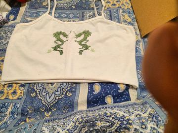 top con draghi bianco