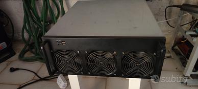CASE MINER TIPO OCTOMINER 6 GPU