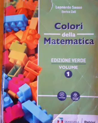 Libro  I colori della matematica ed. verde 