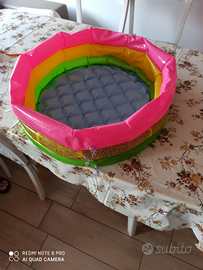 Gioco+piscinetta+seggiolino da tavolo