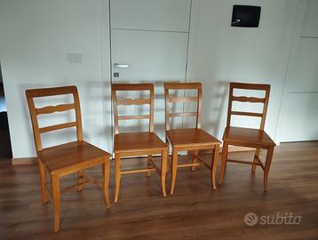 Sedie in rovere