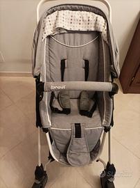 trio Brevi presto city passeggino navicella ovetto