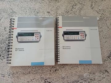 Multimetro HP 34401A (solo manuali)