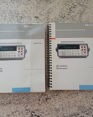 Multimetro HP 34401A (solo manuali)